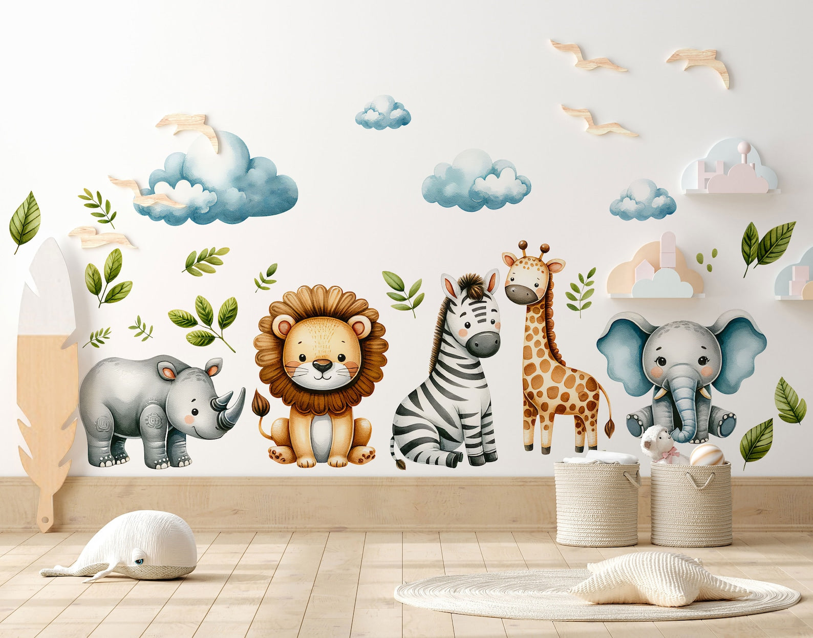 Kids cartoon wall stickers hotsell