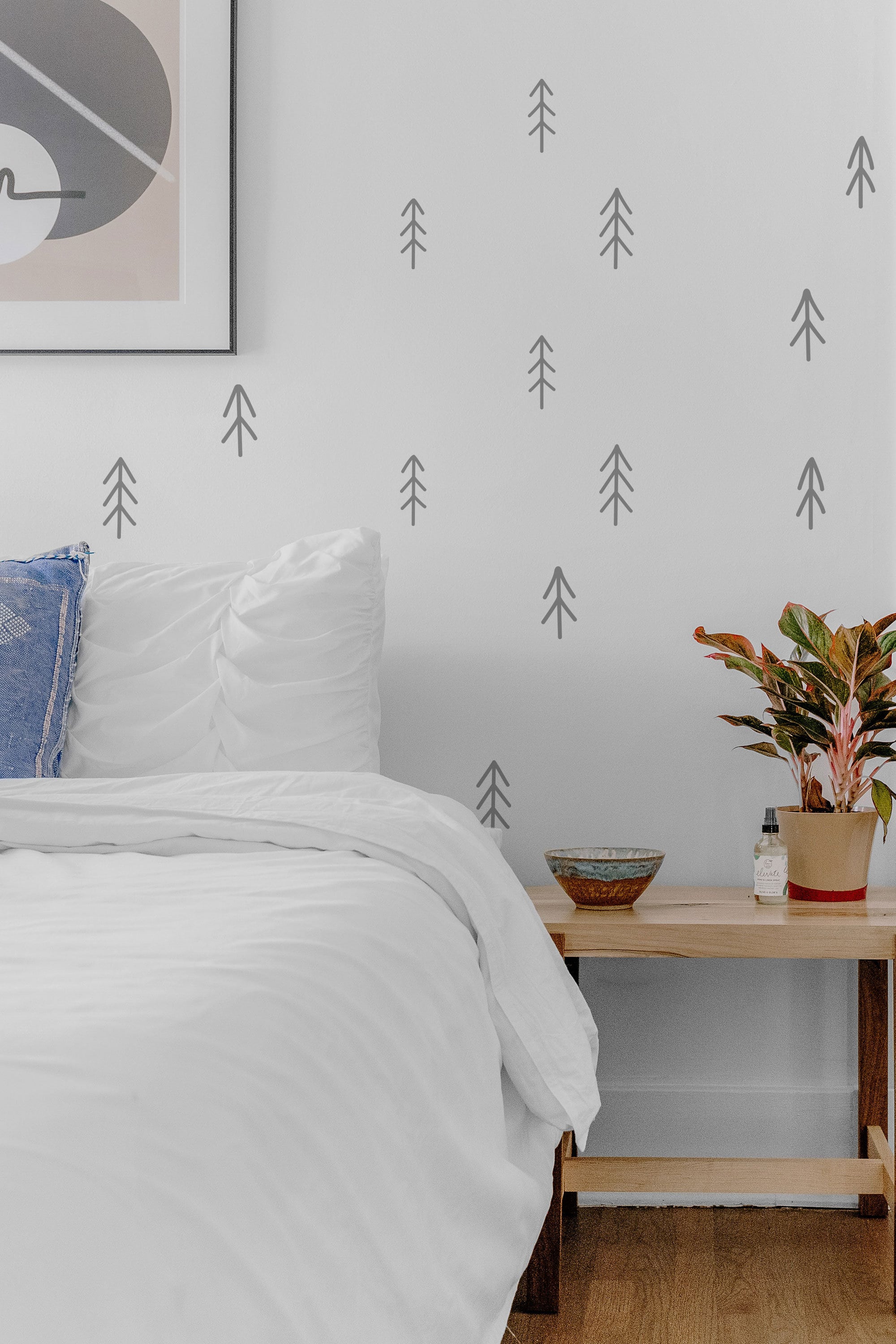 Peel and Stick Tree Decals for Kids' Rooms Removable and Reusable Wall Stickers for Nursery and Playroom Decor - Clickwalls