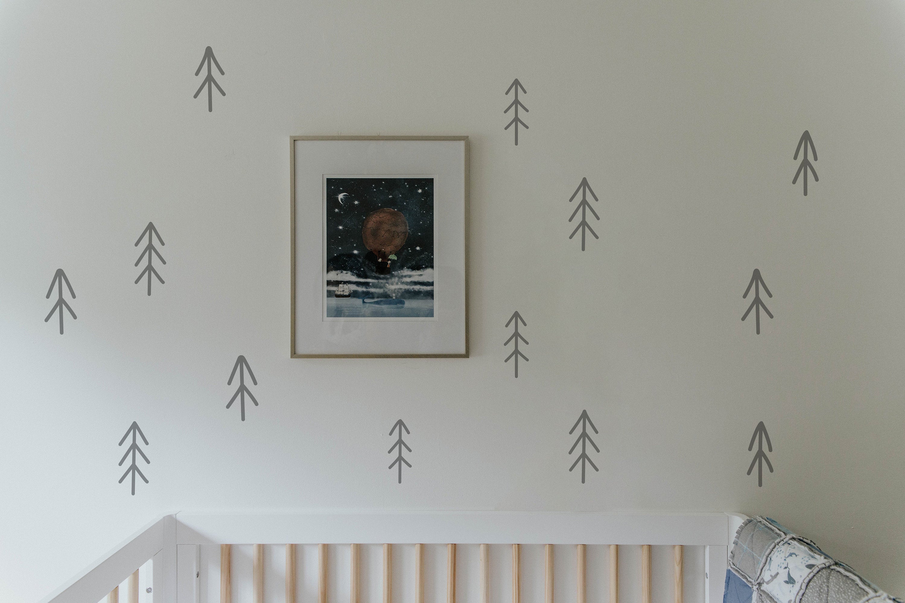 Peel and Stick Tree Decals for Kids' Rooms Removable and Reusable Wall Stickers for Nursery and Playroom Decor - Clickwalls