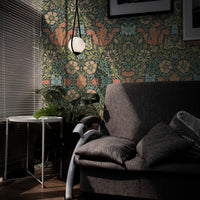 Compton by William Morris Wallpaper - Vintage Floral Peel and Stick Botanical Mural - Clickwalls