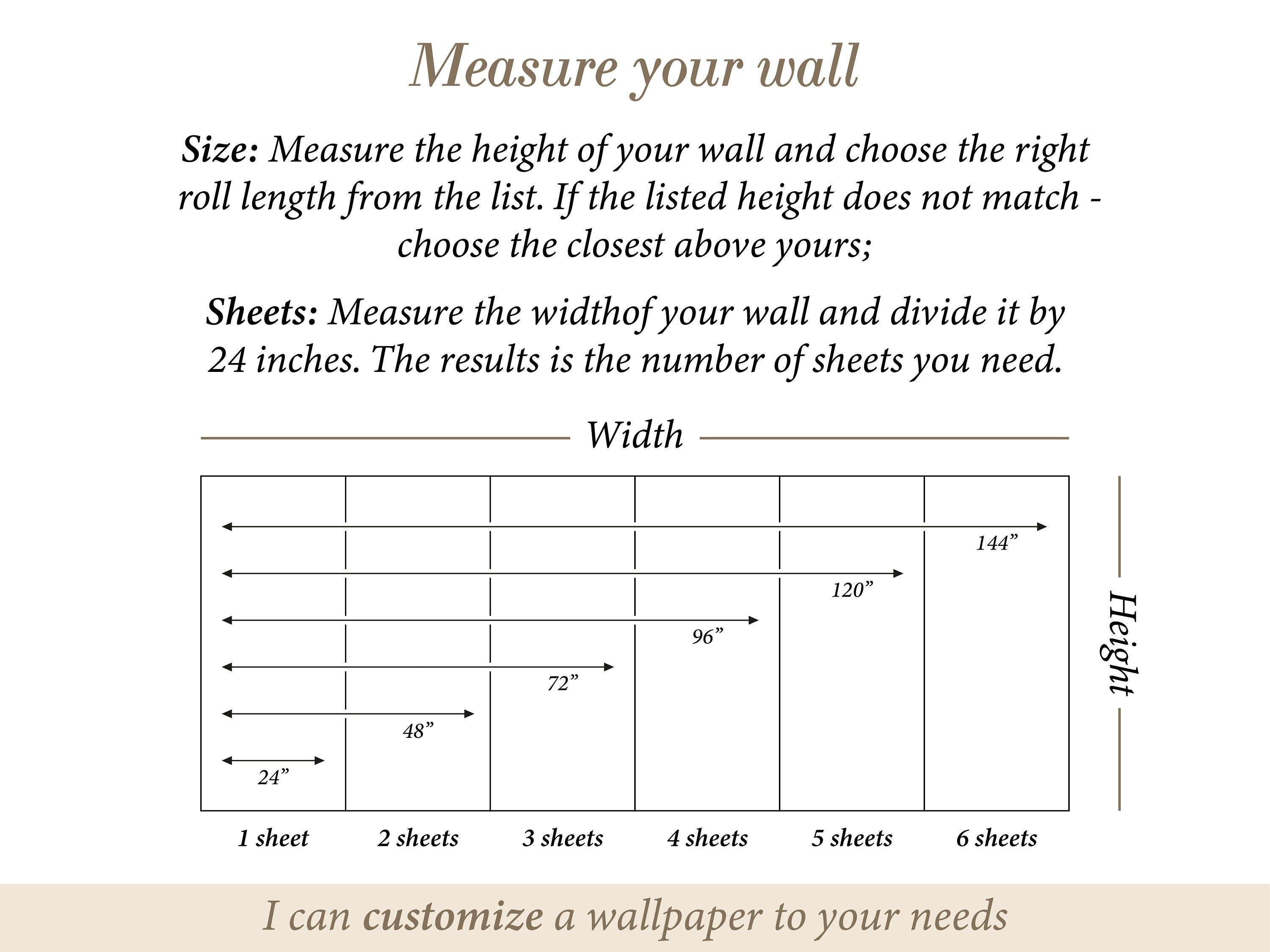 Lemon Tree Wallpaper | Removable Self-Adhesive Wallpaper | Pasted Mural for Temporary Feature Wall Decor