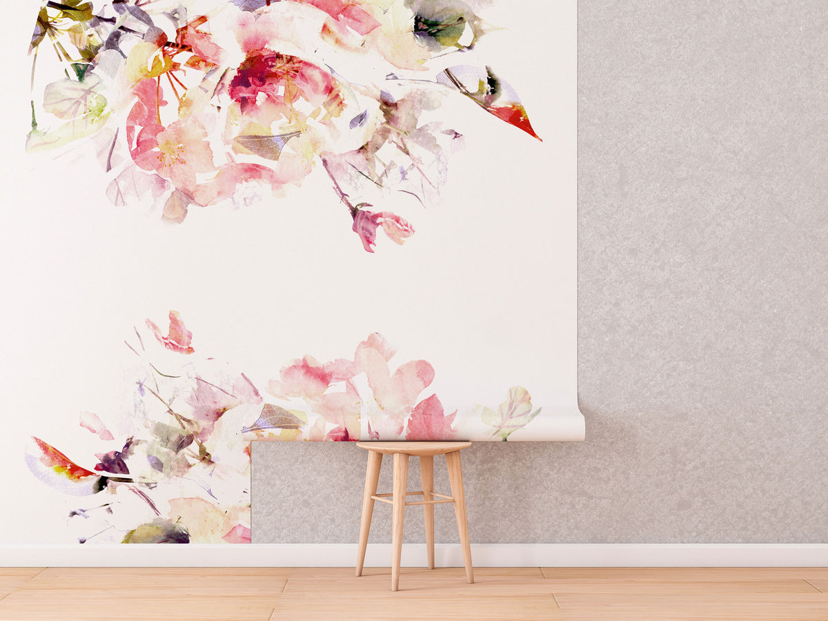 Spring Floral Removable Wallpaper | ClickWalls