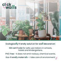 Jungle Animal Decals: Safari Nursery Decor, Removable Wall Art - Clickwalls