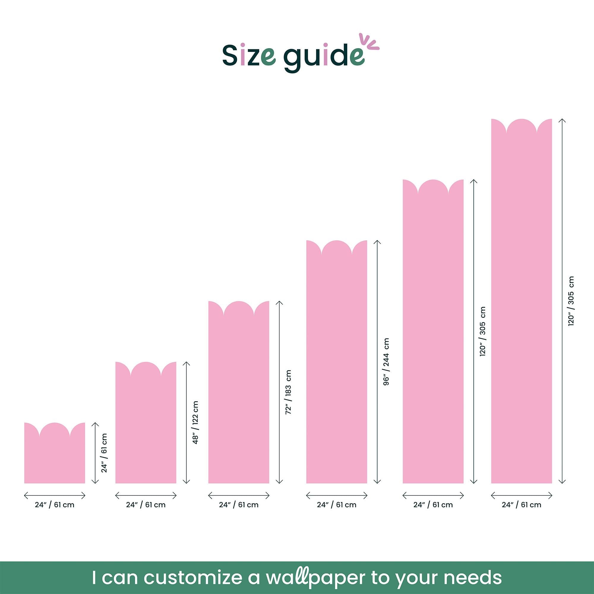 Scallop Nursery Wall Border Decal: Peel and Stick Ocean Theme - Clickwalls